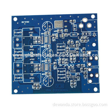 LF HASL PCBs, Blue solder mask, double-sided